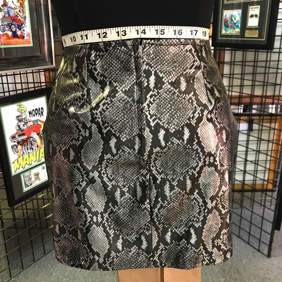 3 Piece Snakeskin Print Stage Wear Set by Pleasure Addict - Jacket, Skirt, Pants - Picture 3 of 15